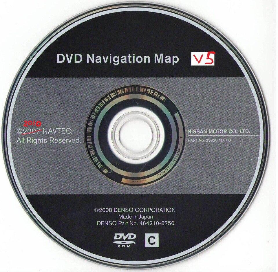 Nissan Teana J32 Navigation DVD диск